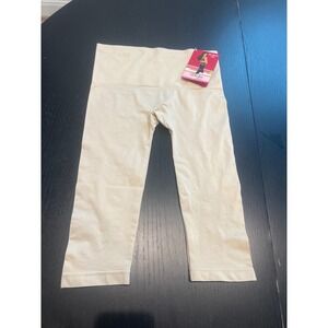 NWT MeMoi SlimMe High Waisted Capri Shapewear Nude Size M/2 - size chart photo